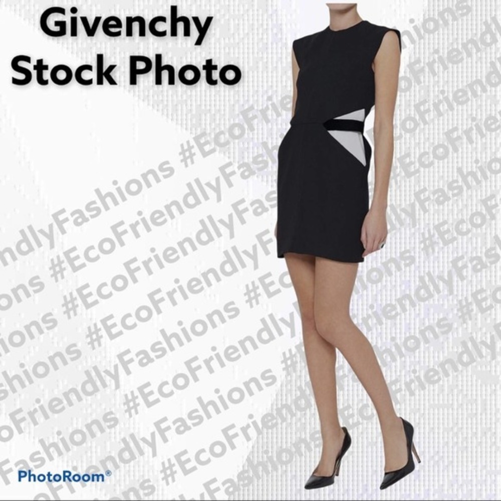 Givenchy Color Block Cocktail Dress